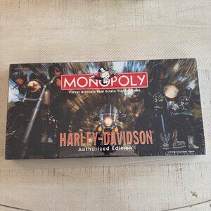 Monopoly Harley‑Davidson Edition — Brand New & Factory Sealed (USAopoly)